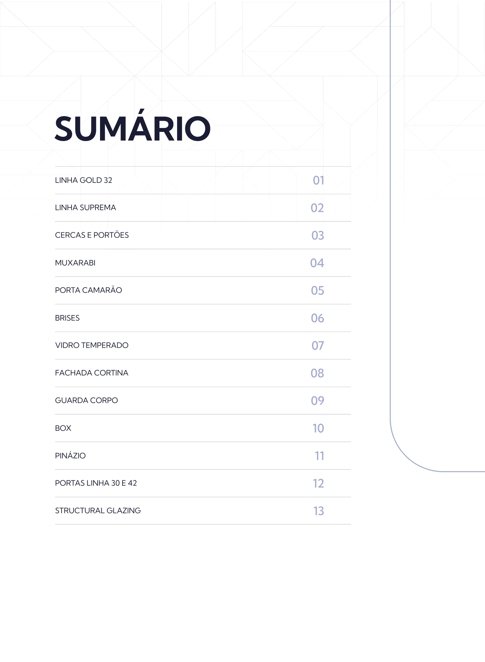 Catálogo Alucol Alumínios — página 3 de 17